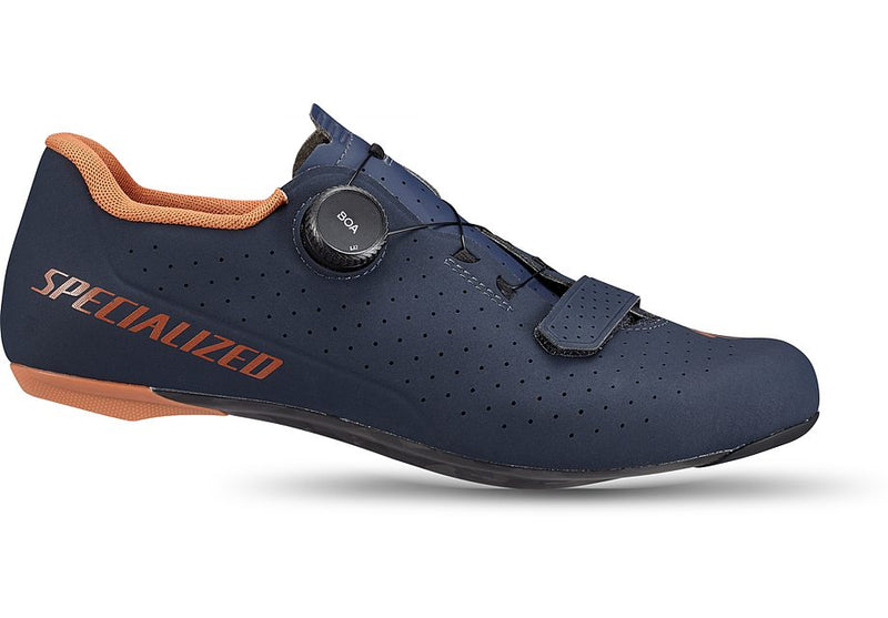 2023 SPECIALIZED TORCH 2.0 SHOE - 41.5, DEEP MARINE/TERRA COTTA