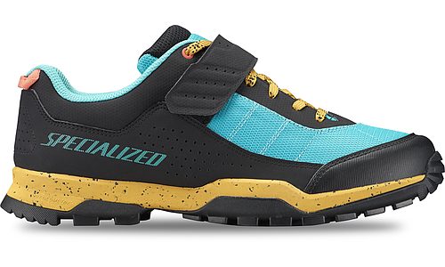 Specialized rime 1.0 shoe brassy yellow/ lagoon blue 41