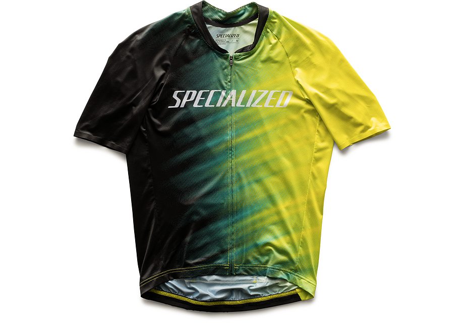 2019 SPECIALIZED SL AIR JERSEY SS - X-SMALL, ION/BLACK FAZE