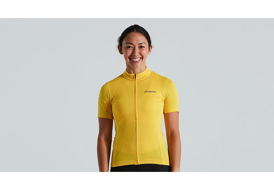 2021 SPECIALIZED RBX CLASSIC JERSEY SHORT SLEEVE WOMEN - Golden Yellow, LARGE