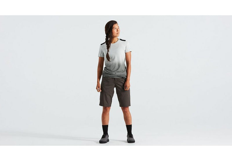 2022 SPECIALIZED TRAIL WOMEN SHORT W/LINER - Charcoal, X-SMALL