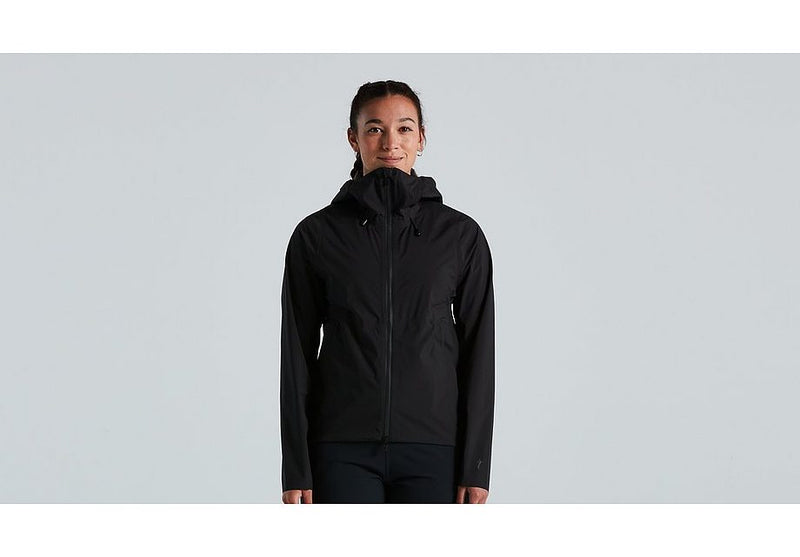 2021 SPECIALIZED TRAIL-SERIES RAIN JACKET WOMENS - XX-LARGE, BLACK