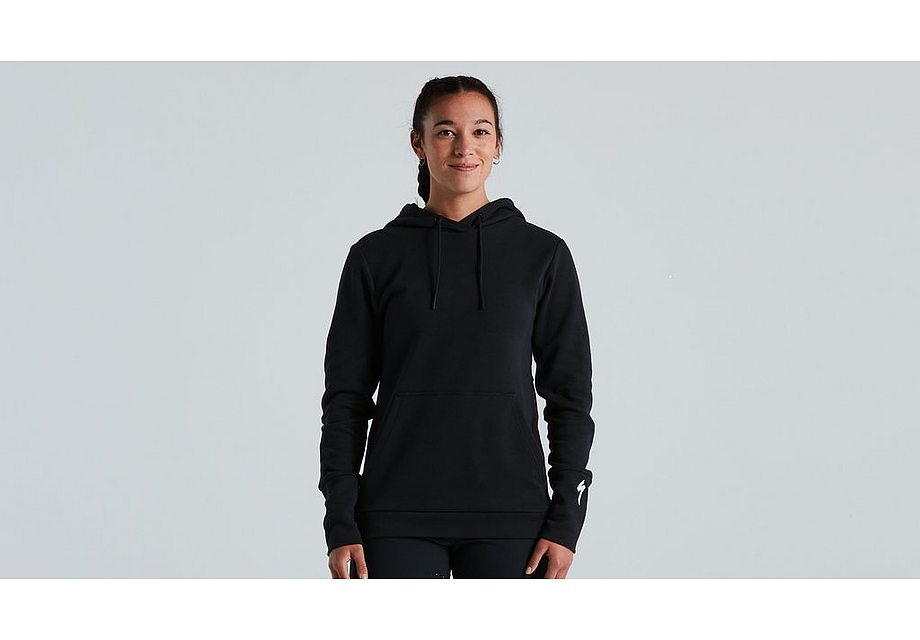 2021 SPECIALIZED LEGACY PULL-OVER HOODIE WOMENS - X-SMALL, BLACK