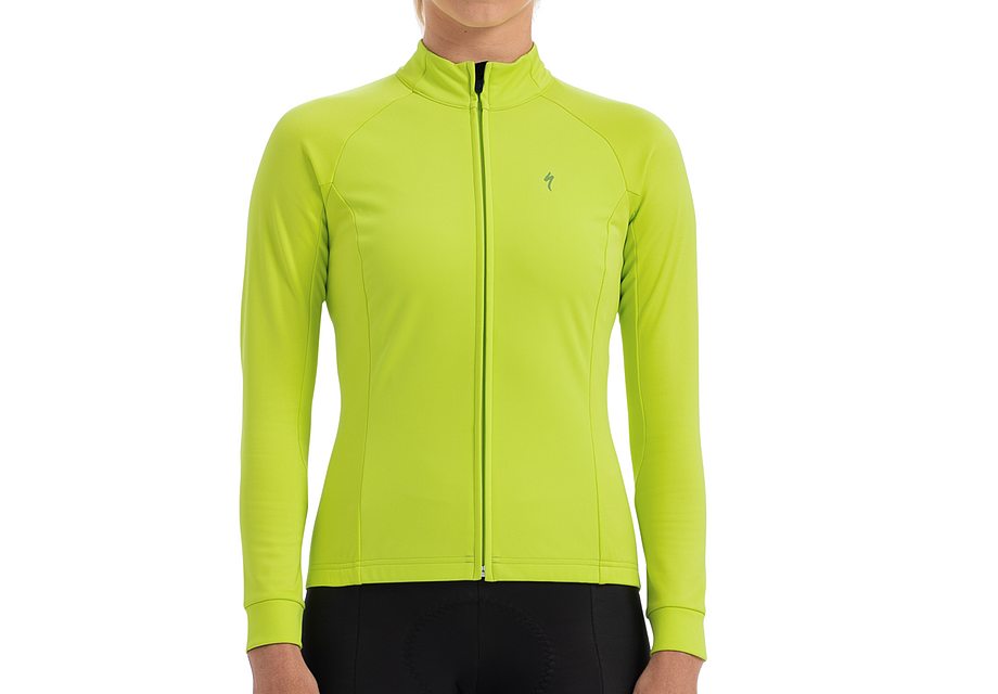 2020 SPECIALIZED THERMINAL WIND JERSEY LONG SLEEVE WOMEN HYPERVIZ - HyperViz, XX-LARGE