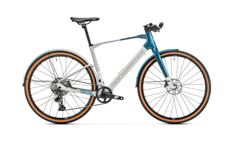 Mondraker DUSTY X 700c GRAVEL E-Bike - Gray/Green