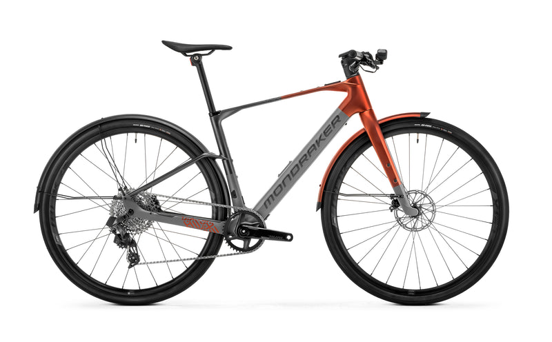 Mondraker DUSTY RX 700c GRAVEL E-Bike - Red/Grey