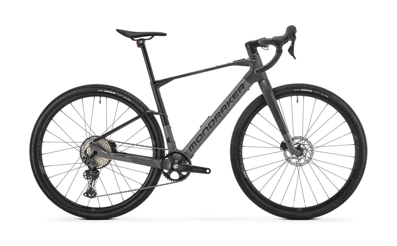 Mondraker DUSTY 700c GRAVEL E-Bike - Gray/Obsidian