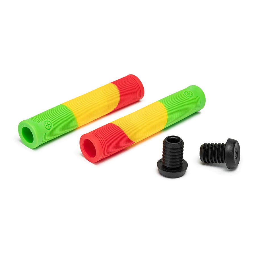 Salt Plus XL Grips 155mm Rasta Pair