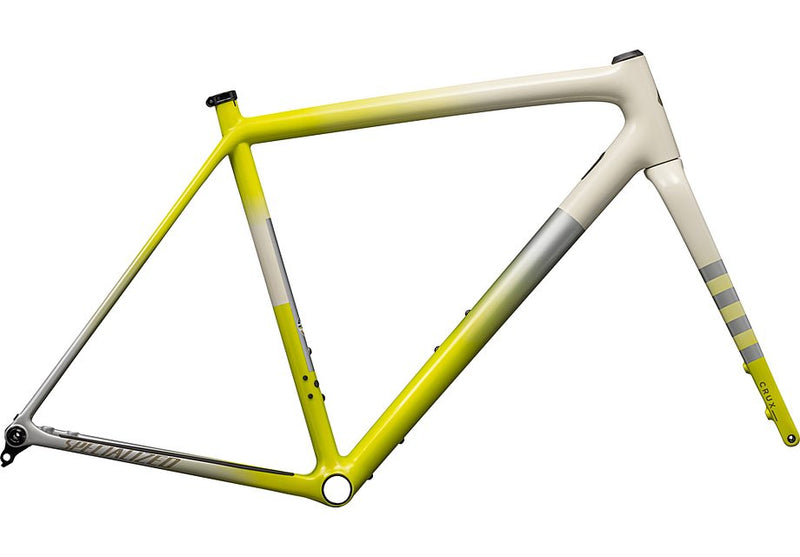 2025 SPECIALIZED CRUX 10R FRAMESET - 52, BIRCH/ION METALLIC/SILVER DUST/TAUPE