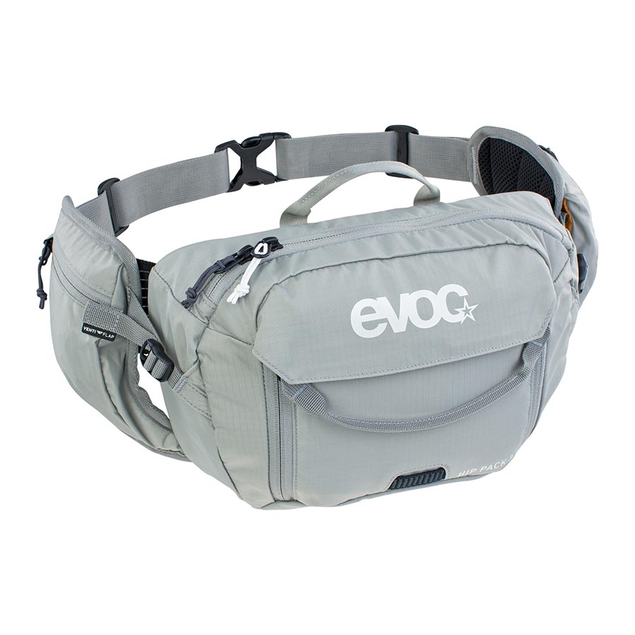 EVOC Hip Pack 3L + 1.5L Bladder Hydration Bag Volume: 3L Bladder: Included (1.5L) Stone