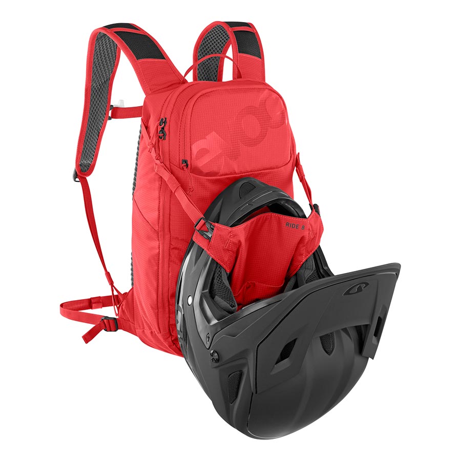 EVOC Ride 8 Hydration Bag Volume: 8L Bladder: Included (2L) True Red