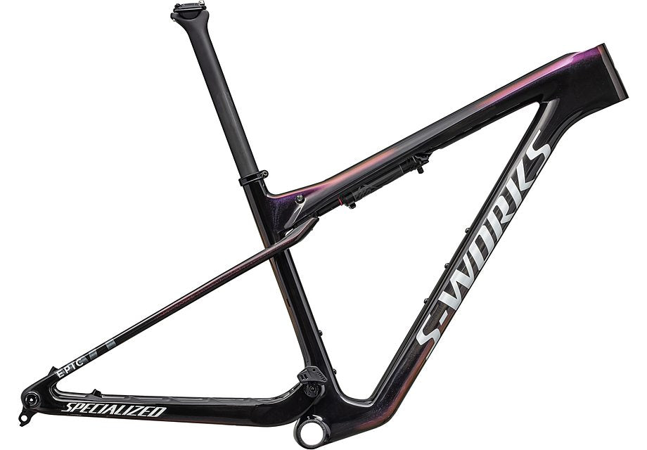 2025 SPECIALIZED EPIC WC S-WORKS  MOUNTAIN FRAME - Gloss Carbon / Red Pearl / Chameleon Fade, SMALL