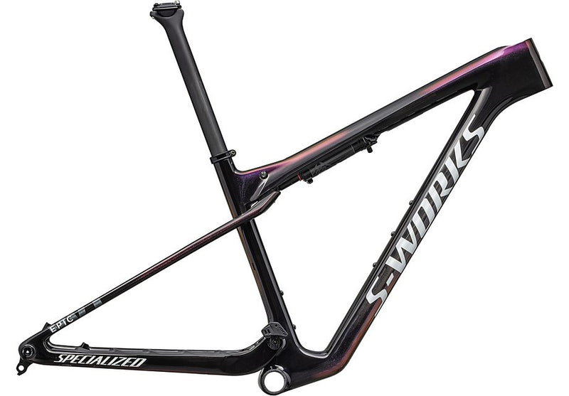 2025 SPECIALIZED EPIC WC S-WORKS  MOUNTAIN FRAME - Gloss Carbon / Red Pearl / Chameleon Fade, MEDIUM