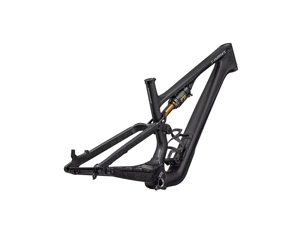 2025 Specialized S-Works Stumpjumper 15 29" Frameset - S6, Satin Nrly Blk / Cool Grey / Obsidian / Satin Dove Grey