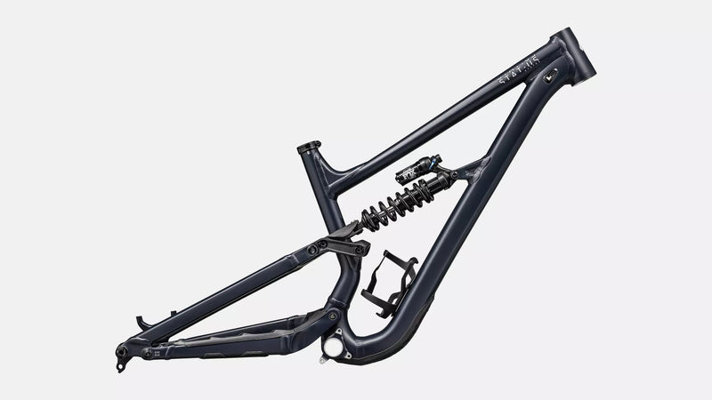 Specialized Status 2 170 Complete Mountain Frameset - S5, Satin Dark Navy / Dove Grey