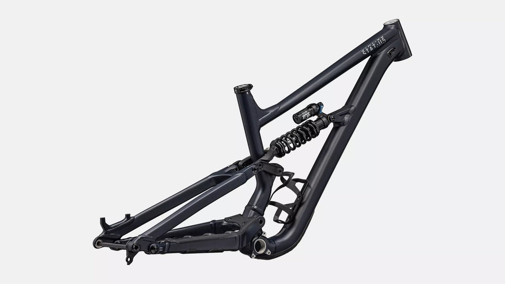 Specialized Status 2 170 Complete Mountain Frameset - S5, Satin Dark Navy / Dove Grey