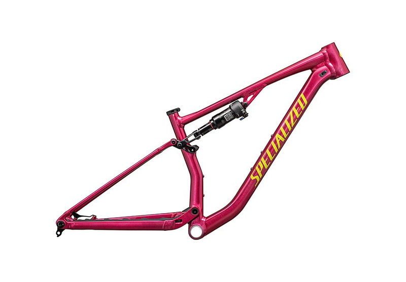 2025 SPECIALIZED CHISEL FRAME - X-SMALL, GLOSS REBEL PINK TINT ORGANIC BRUSHED / SATIN ION METALLIC