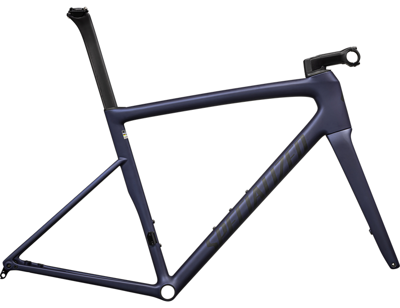 2024 Specialized Tarmac SL8 Frameset - 54cm, SATIN BLUE ONYX / BLACK