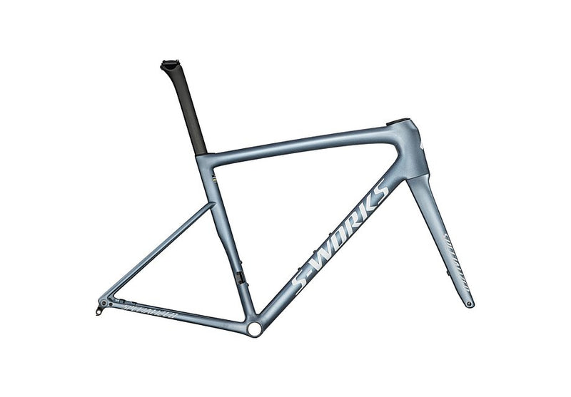 2025 SPECIALIZED TARMAC SL8 S-WORKS FRAMESET - 58, GLOSS GLACIAL METALLIC / RED TO GOLD PEARL / WHITE