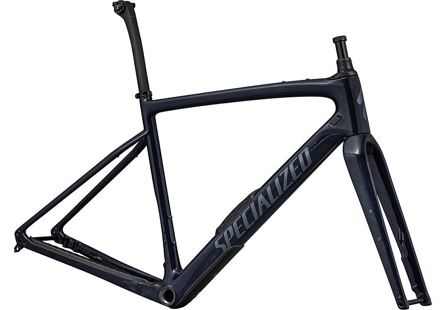 2024 SPECIALIZED DIVERGE 9R FRAMESET - 52, GLOSS DARK NAVY GRANITE OVER CARBON/PEARL