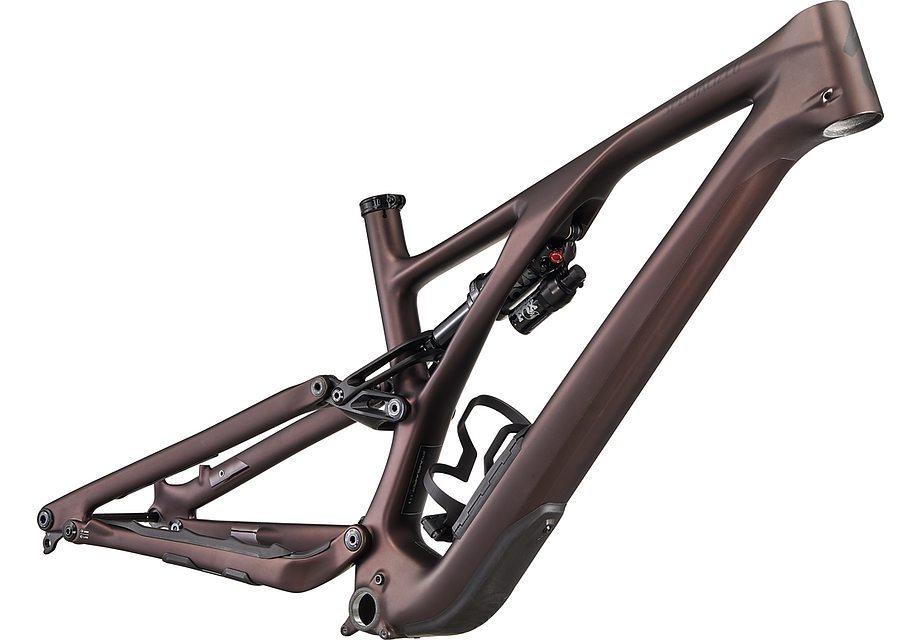 2024 SPECIALIZED STUMJUMPER EVO FRAME - S5, SATIN RED ONYX / BLACK