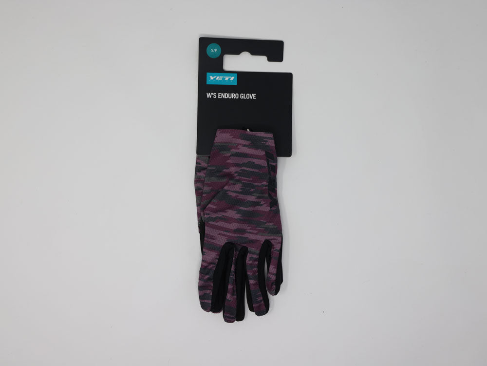 YETI W'S ENDURO GLOVE DUSTY PURPLE CAMO  - SM