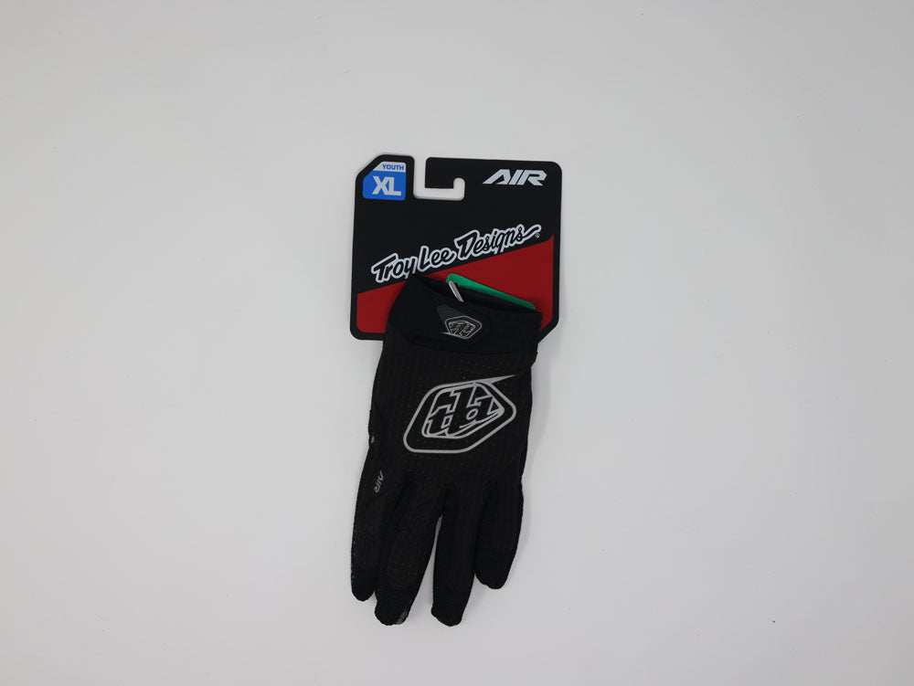 TROY LEE DESIGNS YOUTH AIR GLOVE; BLACK X-LARGE