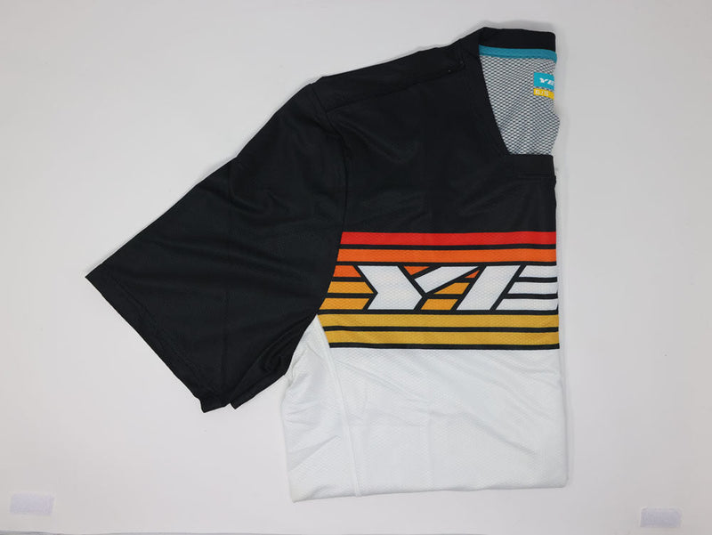 YETI ENDURO JERSEY S/S BLACK STRIPE - XL