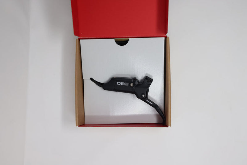 SRAM DB8 Disc Brake and Lever - Rear, Mineral Oil Hydraulic, Post Mount, Diffusion Black, A1 - Open Box, New