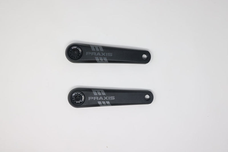 PRAXIS EC-TYPE6 165MM CRANKS, FOR FAZUA RIDE 60 ETOR - OPEN BOX, NEW