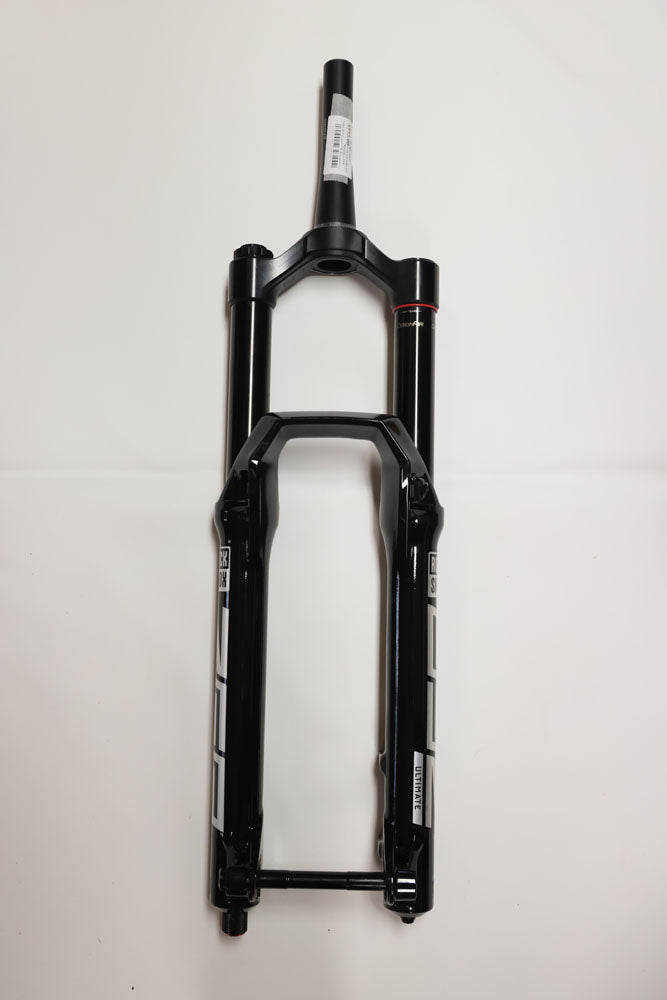 ROCKSHOX ZEB ULTIMATE CHARGER 3 RC2 SUSPENSION FORK -CUT 7" 27.5", 170 MM, 15 X 110 MM, 44 MM OFFSET, GLOSS BLACK, A2-OPEN BOX, NEW