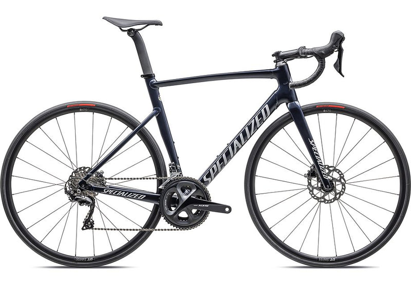 2023 SPECIALIZED ALLEZ SPRINT COMP BIKE - 49, GLOSS METALLIC DEEP MARINE/DOVE GREY