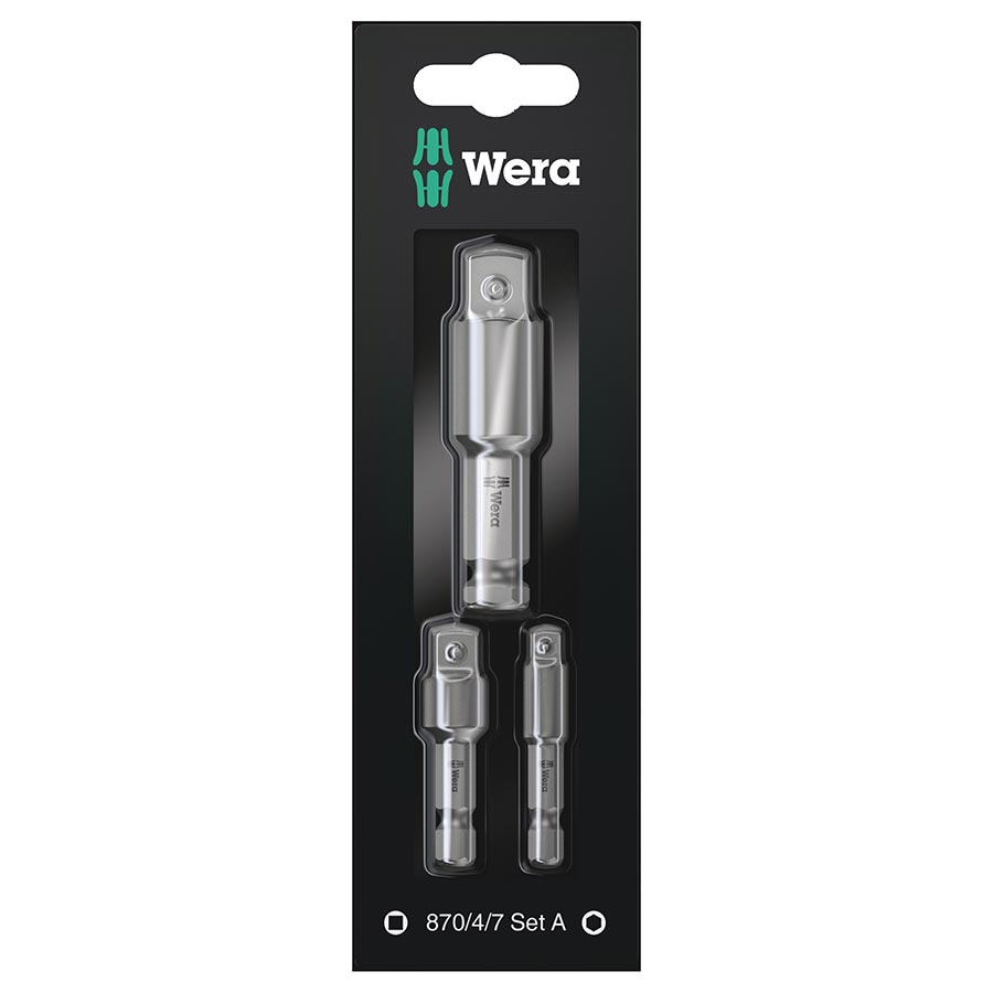 Wera 870/4/7 SET A SB 1/4 Hex Set