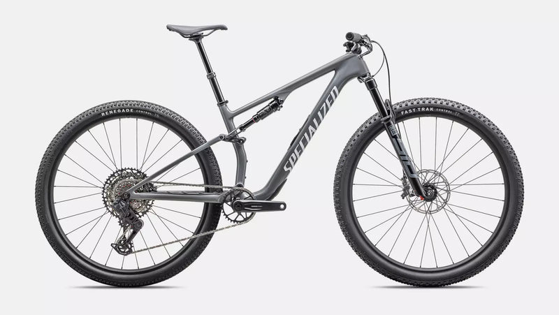 2025 Specialized EPIC 8 Comp S1000 Mountain Bike - Medium, Gloss Ashen Gray / White