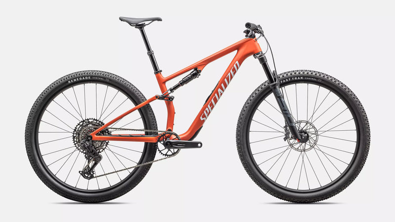 2025 Specialized EPIC 8 Comp S1000 Mountain Bike - X-Small, Satin Deep Orange White