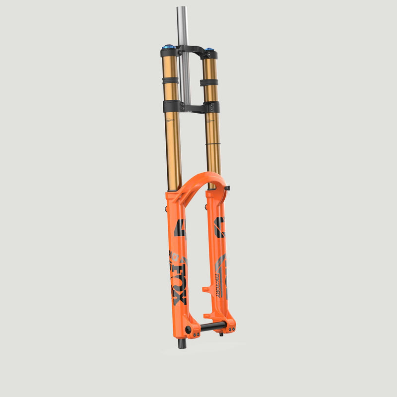 2025 FOX 40 FLOAT Kashima Factory Suspension Fork - 29in, 203 mm, 20TAx110, 52 mm Offset, Shiny Orange, Grip X2