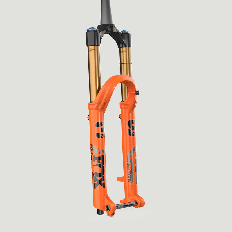 2025 FOX 38 FLOAT Kashima Factory Suspension Fork - 29in, 170 mm, Kabolt X 110, 44 mm Offset, Shiny Orange, Grip X2, 58HT