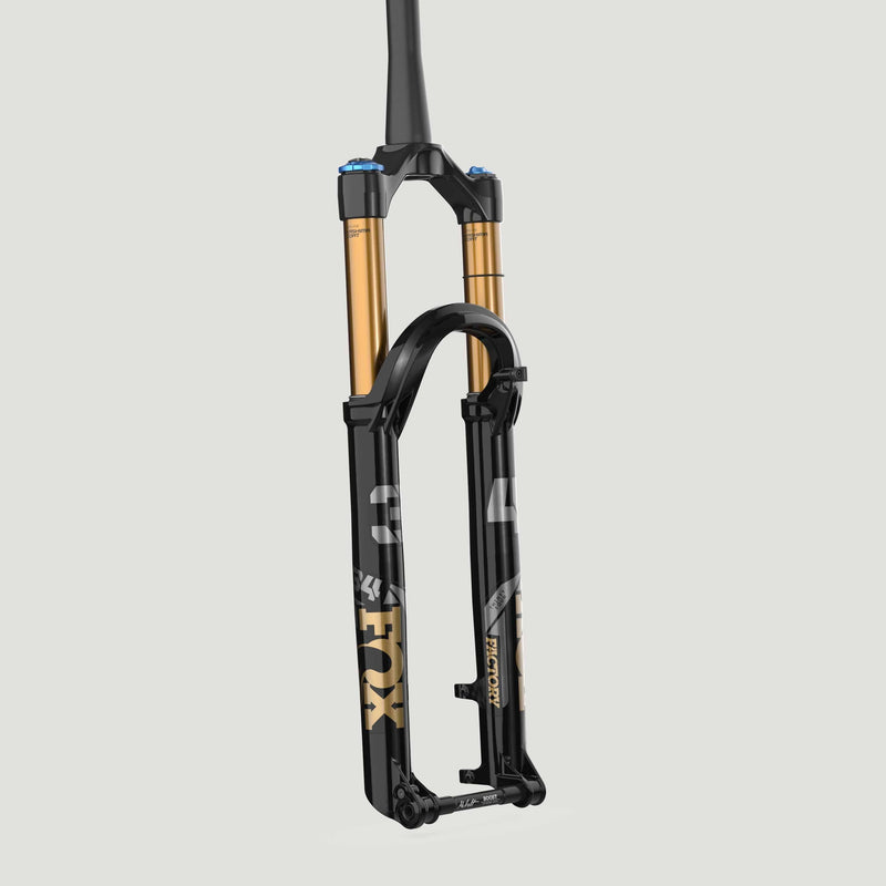 2025 FOX 34 FLOAT Kashima Factory Suspension Fork - 29in, 130 mm, Kabolt 110, 44 mm Offset, Shiny Black, Grip X