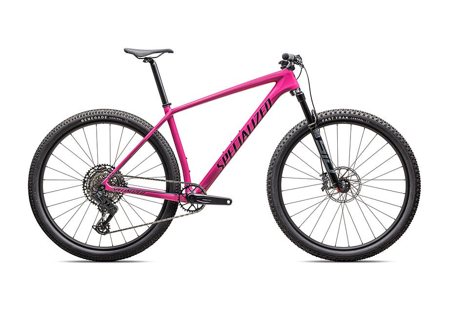 2025 SPECIALIZED EPIC HT COMP BIKE - X-SMALL, GLOSS REBEL PINK / OBSIDIAN