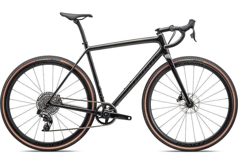 2024 SPECIALIZED CRUX EXPERT BIKE - 49, GLOSS CARBON/TARMAC BLACK