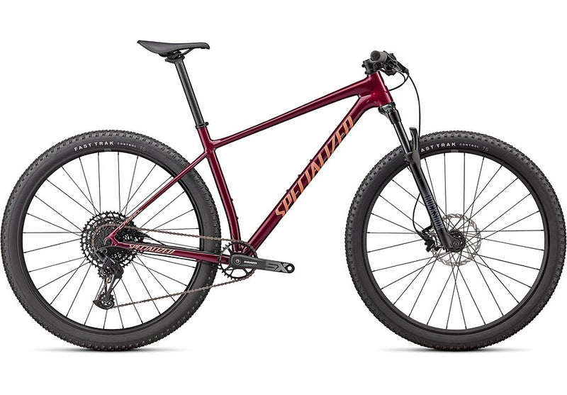 2024 SPECIALIZED CHISEL HT BIKE - SMALL, GLOSS MAROON / ICE PAPAYA