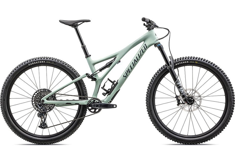 2023 SPECIALIZED STUMJUMPER COMP BIKE - S2, SATIN WHITE SAGE / DEEP LAKE