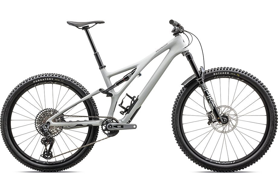 2024 SPECIALIZED STUMJUMPER LTD BIKE - S4, SATIN DOVE GREY / SMOKE