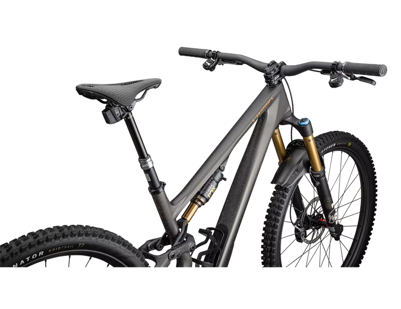 2025 Specialized S-Works Stumpjumper 15 29/27.5" Bike - S1, Satin Gunmetal / Clay / White Mtn / Dove Grey / Gloss Bronze