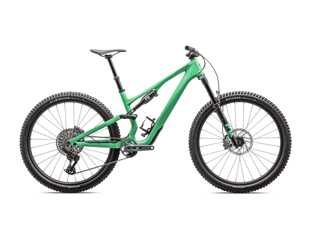 2025 Specialized Stumpjumper 15 Expert 29/27.5 Bike - S1, Satin Electric Green / Satin Forest Green