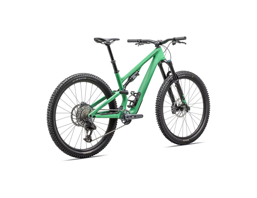 2025 Specialized Stumpjumper 15 Expert 29/27.5 Bike - S1, Satin Electric Green / Satin Forest Green