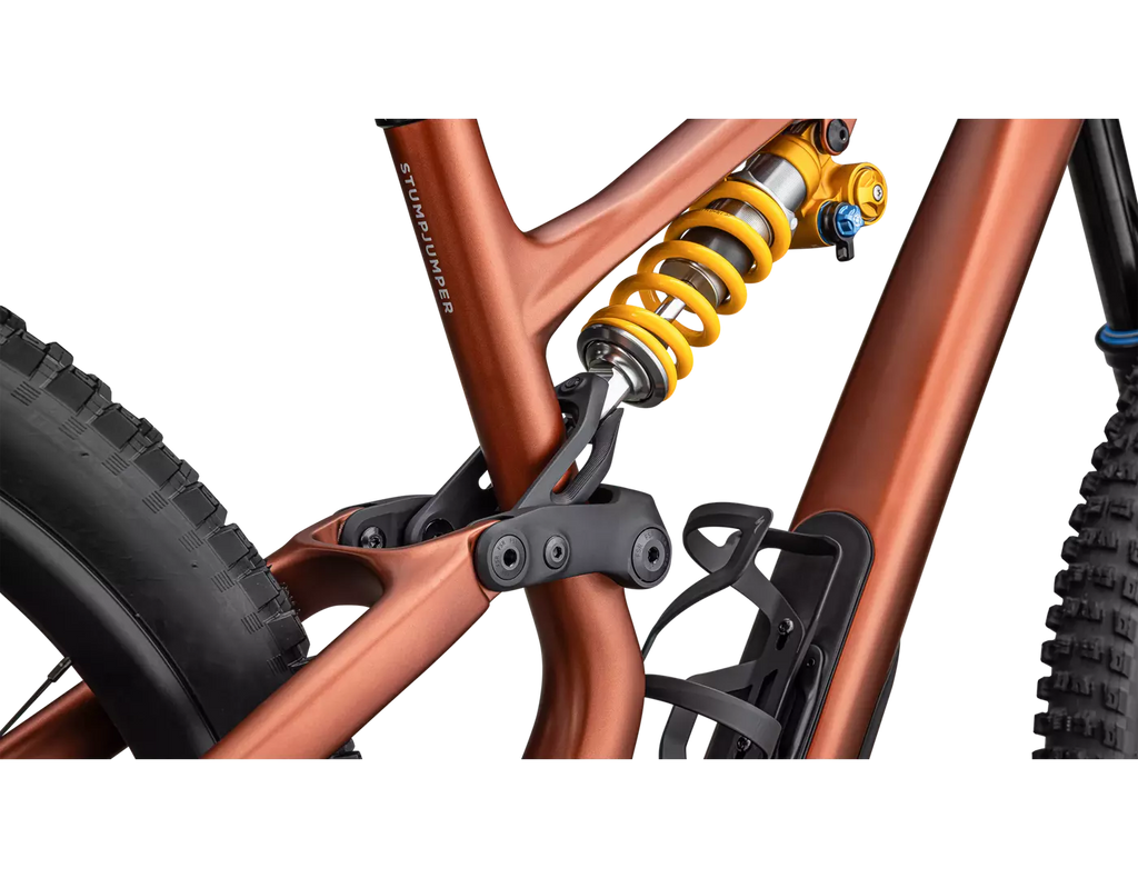 2025 Specialized Stumpjumper 15 Ohlins Coil Bike - S2, Satin Copper Speckle / Satin Silver Dust