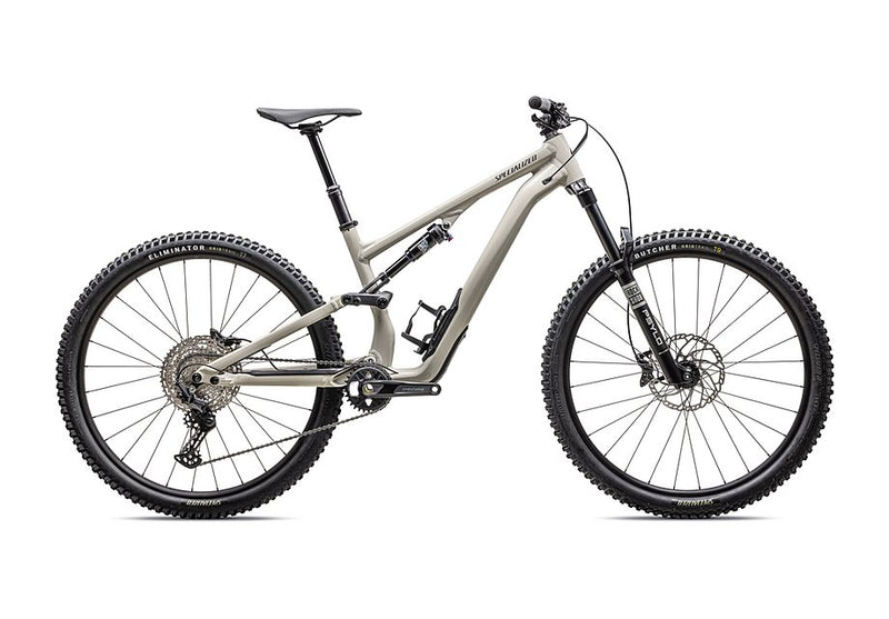 2025 Specialized Stumpjumper 15 Alloy 29" Mountain Bike - S3, Gloss White Mountains / Dark Moss Green