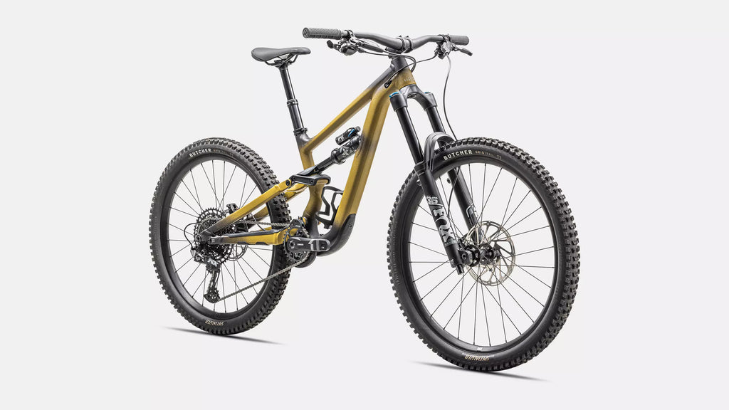 Specialized Status 2 170 ZERO Complete Mountain Bike - S0, Satin Harvest Gold Tint / Obsidian / Dune White