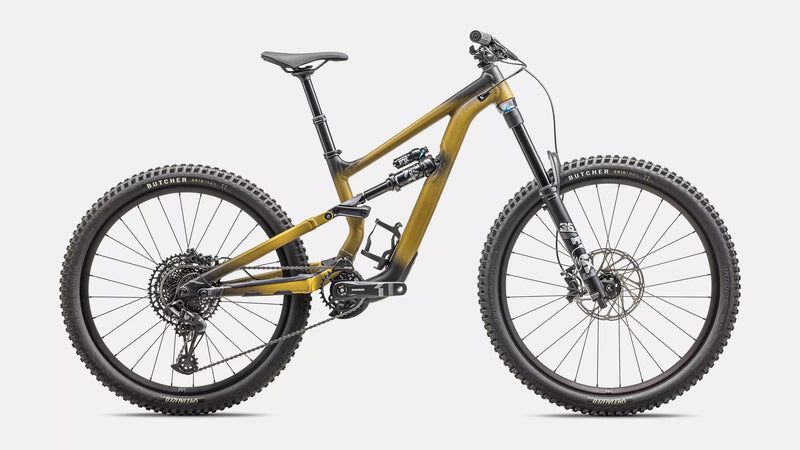 Specialized Status 2 170 ZERO Complete Mountain Bike - S0, Satin Harvest Gold Tint / Obsidian / Dune White